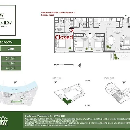 Luxury Waterfront Floor With An Amazing View * בלגרד