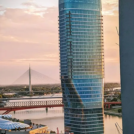 דירה Luxury Waterfront Floor With An Amazing View *